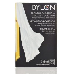 Dylon Tenda Linda Curtain Brightening White