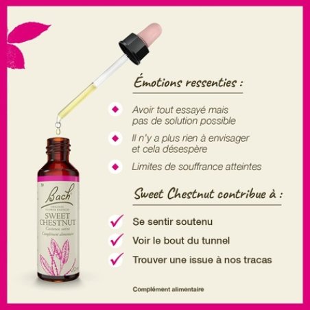 Fleurs De Bach Original Sweet Chestnut 20ml