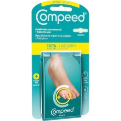 Compeed Callus Plasters - Medium With Salicylic Acid, 6 Pieces