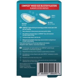 Compeed Mixed Size Blister Plasters Pack of 6