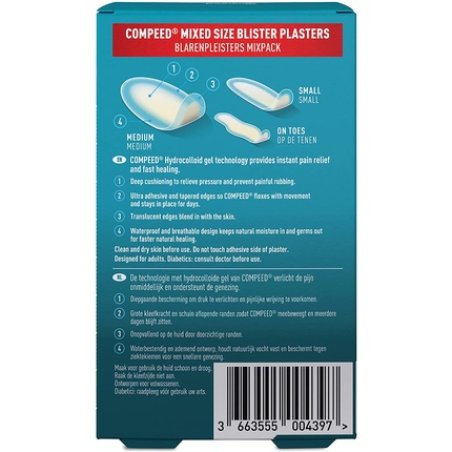 Compeed Mixed Size Blister Plasters Pack of 6