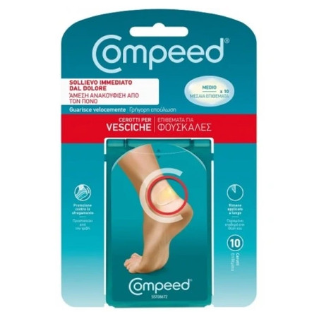 Perrigo Italia Srl Compeed Blister Plasters Medium 10 Pieces