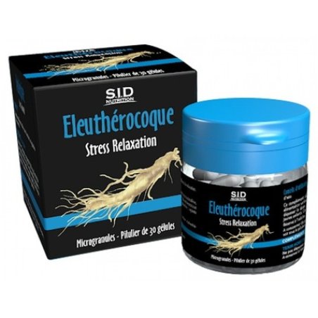 Sid Nutrition Eleutherococcus Stress Relaxation 30 Capsules