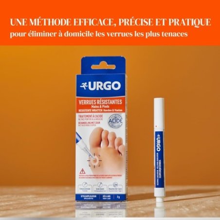 Urgo Resistant Warts for Hands & Feet TCA Active Gel