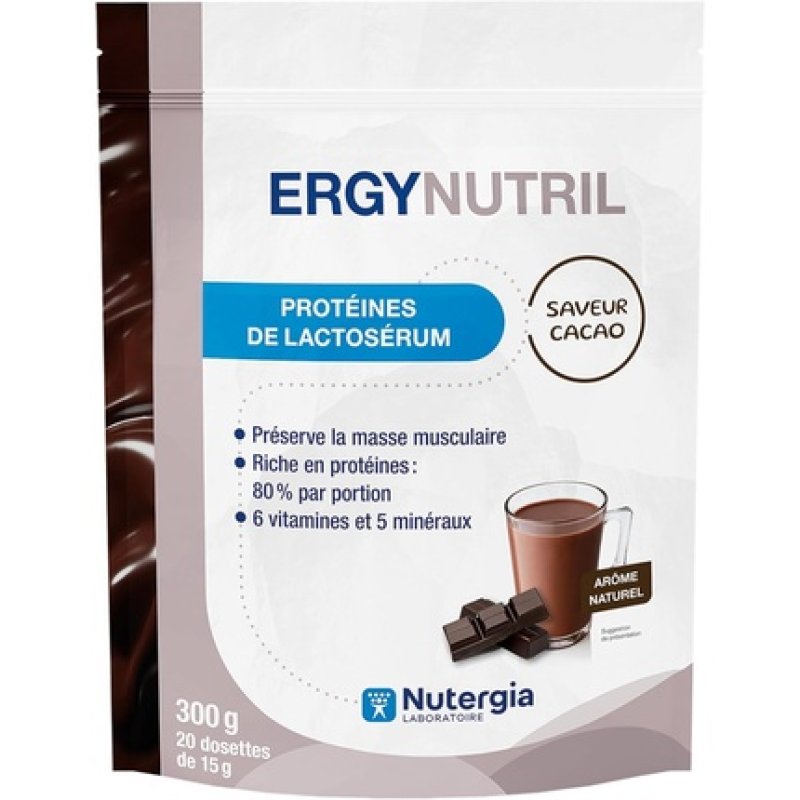 Nutergia Ergynutril Cocoa Whey Protein 300g