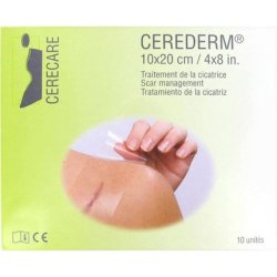 Cerecare Cerederm Rectangle Scar Management 10x20cm - Pack of 10