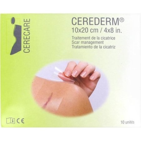 Cerecare Cerederm Rectangle Scar Management 10x20cm - Pack of 10