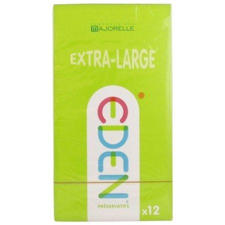 Eden Gen Extra Large Thin Lubricated Condoms 12 Count