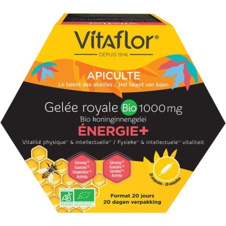 Vitaflor Organic Royal Jelly 1000mg Energy