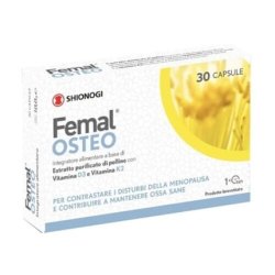 SHIONOGI Femal Osteo Woman Health Supplement 30 Capsules