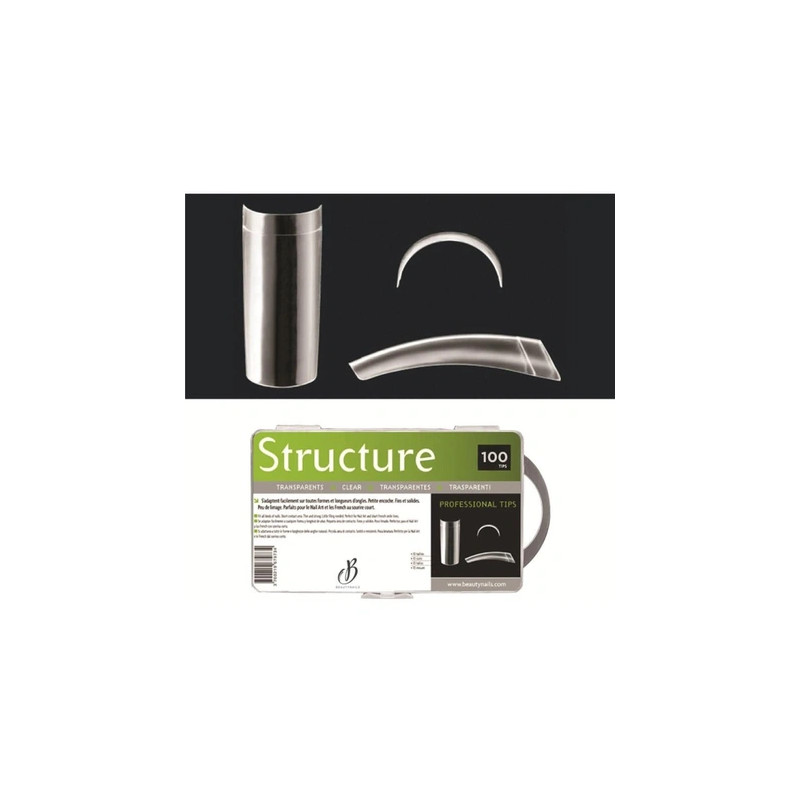Beautynails Bna Transparent Structure Tips X100
