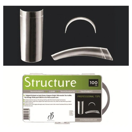 Beautynails Bna Transparent Structure Tips X100