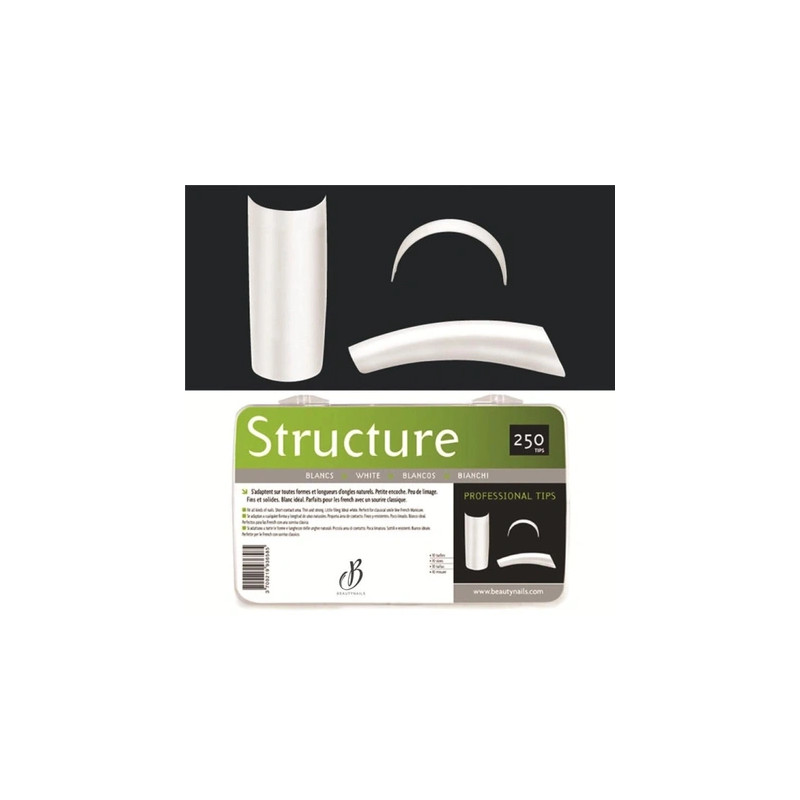 Beautynails Bna White Structure Tips X250