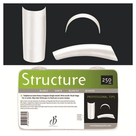 Beautynails Bna White Structure Tips X250
