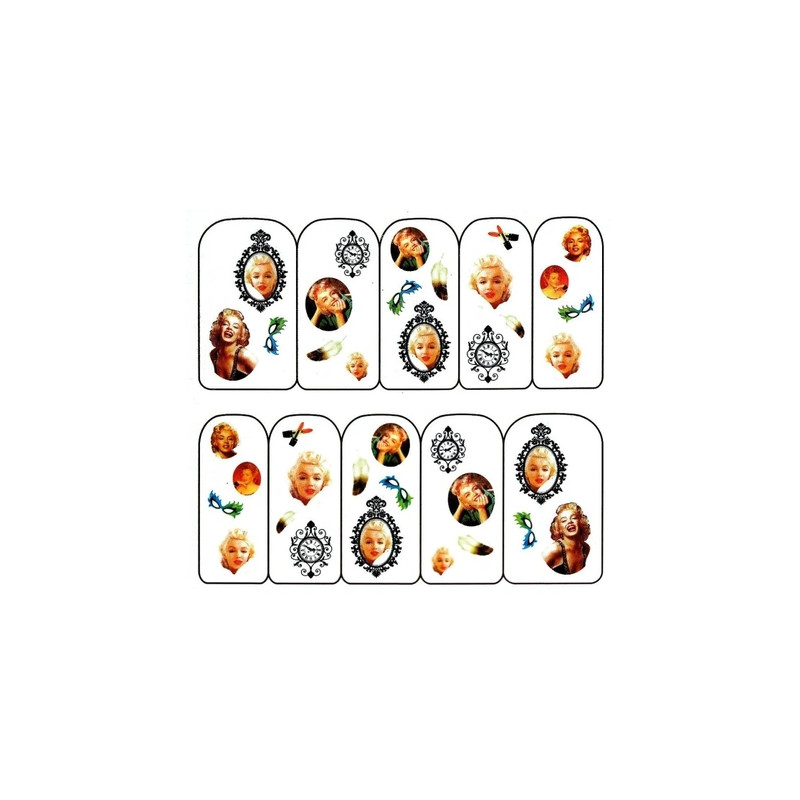 Beautynails Bna Decalcomania Medal Marilyn