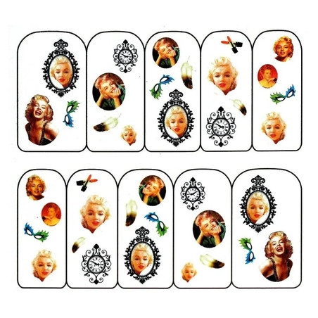 Beautynails Bna Decalcomania Medal Marilyn