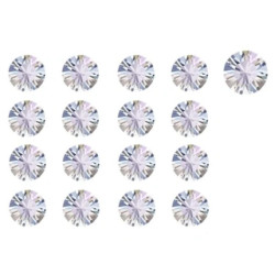 Beautynails Bna Strass Crystal Aurore Boreale T3 - Size 3 12 Mm, 1440 Pieces
