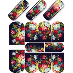 Beautynails Bna Decalcomanie Russian Flowers