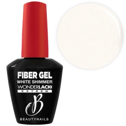 Beautynails Bna Fiber Gel White Shimmer 12 Ml