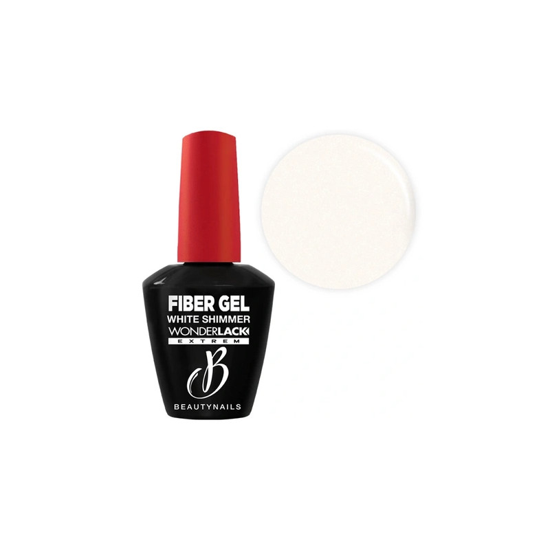 Beautynails Bna Fiber Gel White Shimmer 12 Ml