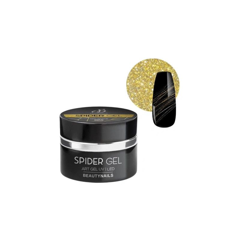 Beautynails Bna Spider Gel 02 - Reflective Gold