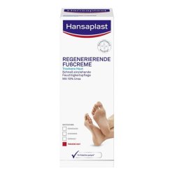 Hansaplast Regenerating Foot Cream 100ml with Urea for Dry and Rough Feet Moisturizer Protects Against Callus Formation