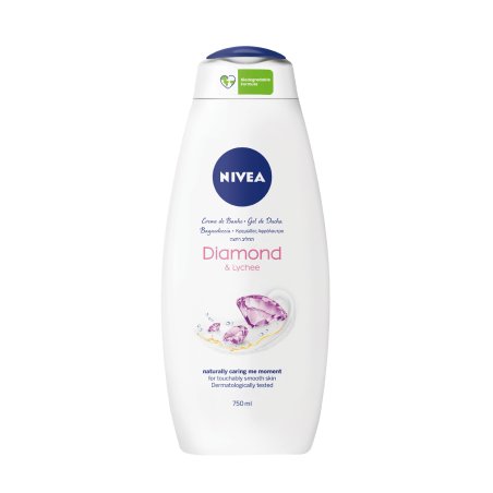 NIVEA Bagnodoccia Diamond & Lychee 750 ml Gel douche Femmes Corps