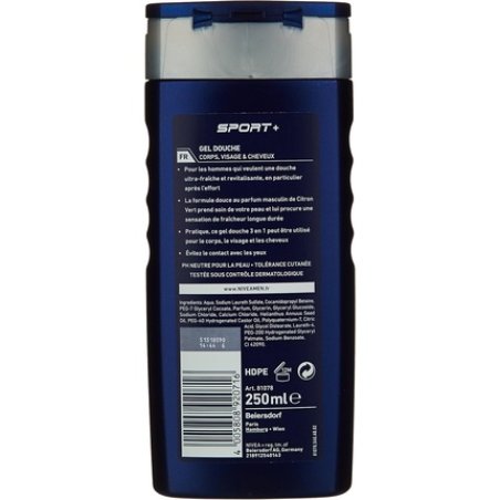 Nivea Men Shower Gel 3in1 Sport 250ml