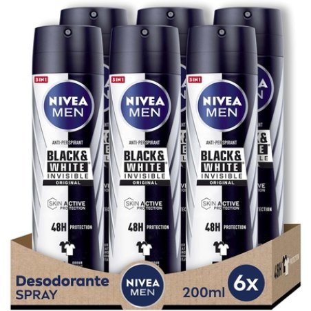 Nivea Men Invisible Spray for Black & White Men Original 200ml Citrus