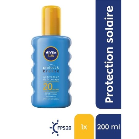 Nivea Sun Spray with Tan Activator Protect & Bronze SPF 20