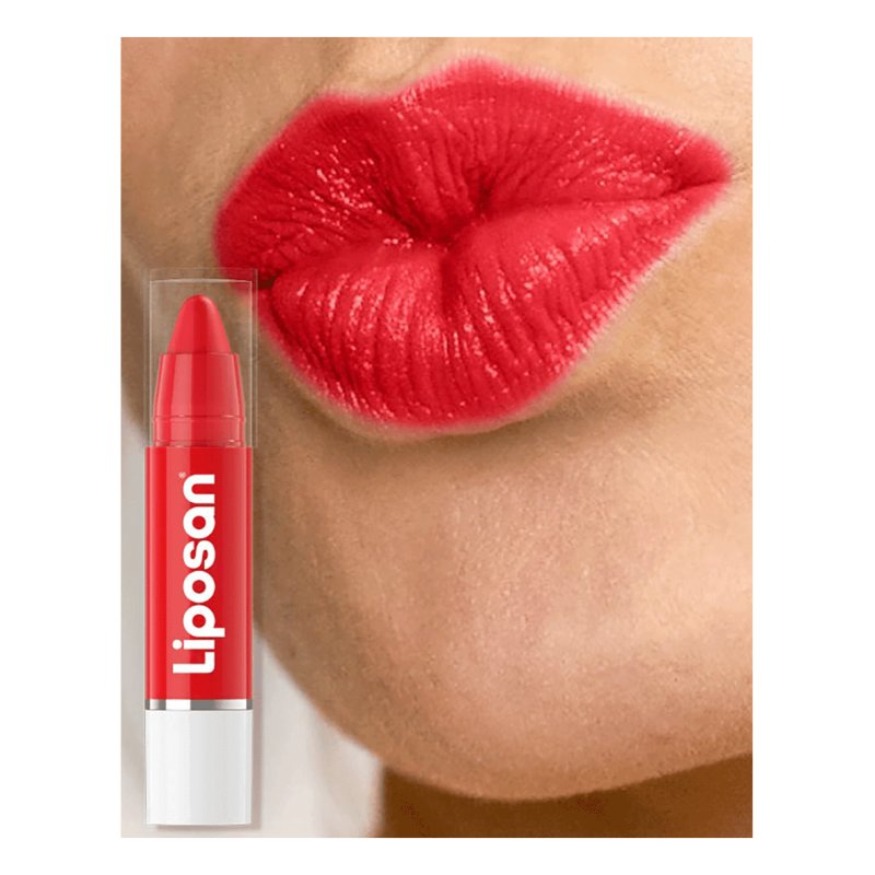 Liposan Crayon lip balm & scrub Poppy Red Women 3 g
