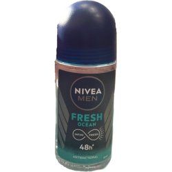 Nivea Men Roll-On Deodorant Fresh Ocean 0% 50ml