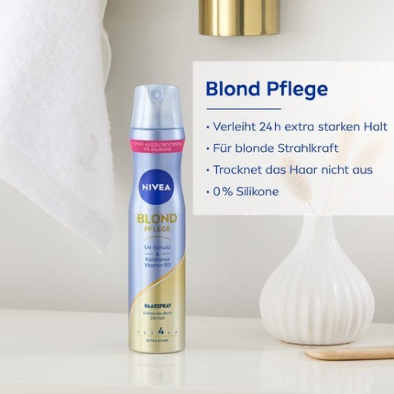 NIVEA 86890 crème et mousse capillaire Mousse coiffante 250 ml