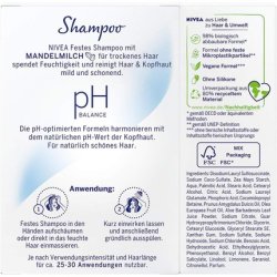 Nivea Shampoo bar PH Balance 75g dry hair