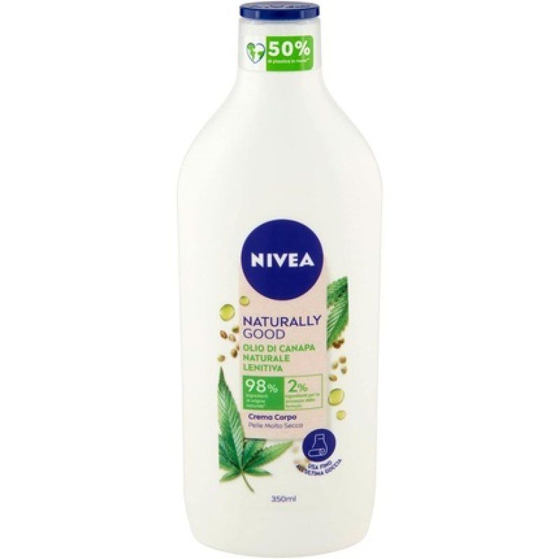 Nivea Naturally Good Hemp Oil Body Cream 350ml