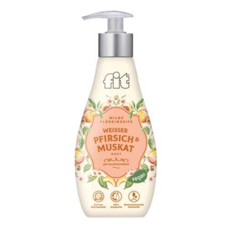 Fit Liquid Soap White Peach and Nutmeg Scent Spice Edition
