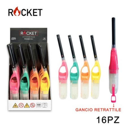 Rocket Phoebe Lighter - Pack Of 16