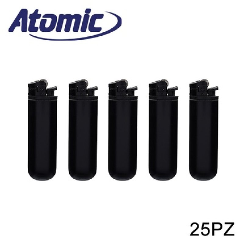 Atomic Fls By Atomic Flint Lighter Black Pack Of 25