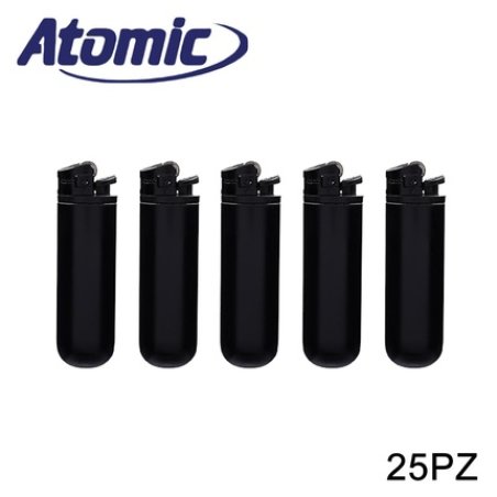 Atomic Fls By Atomic Flint Lighter Black Pack Of 25