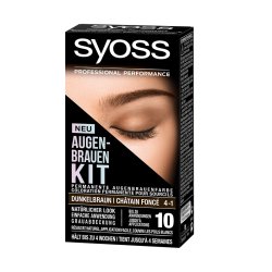 Syoss Eyebrow Kit Eyebrow Colour 4-1 Dark Brown Level 3 17ml