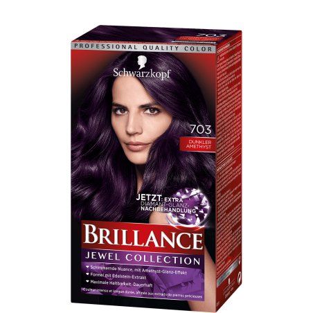 Schwarzkopf Brillance Gem Collection couleur de cheveux Violet
