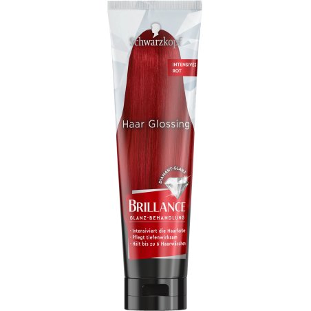 Brillance Shine Treatment Hair Glossing Intense Red 150ml
