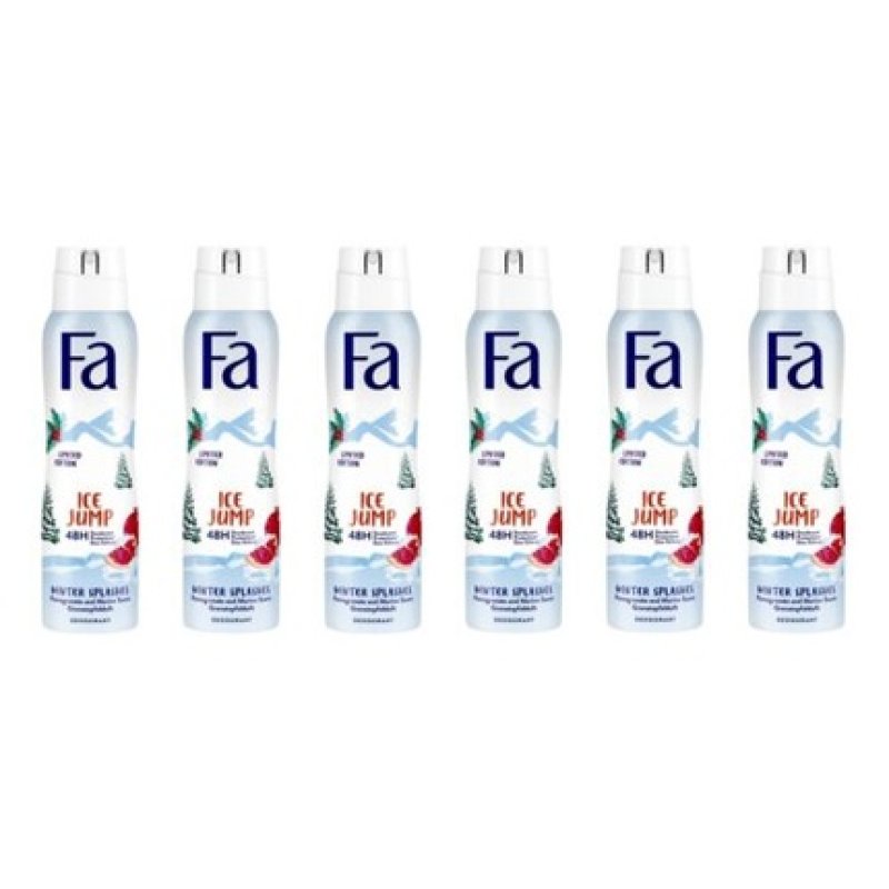 Fa Ice Jump Winter Splashes Deodorant Spray 150ml