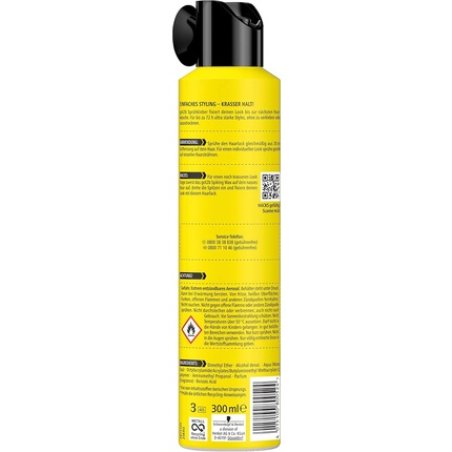 Got2b Hairspray Spray Glue Hold 300ml - Ultra Strong 72 Hour Hold