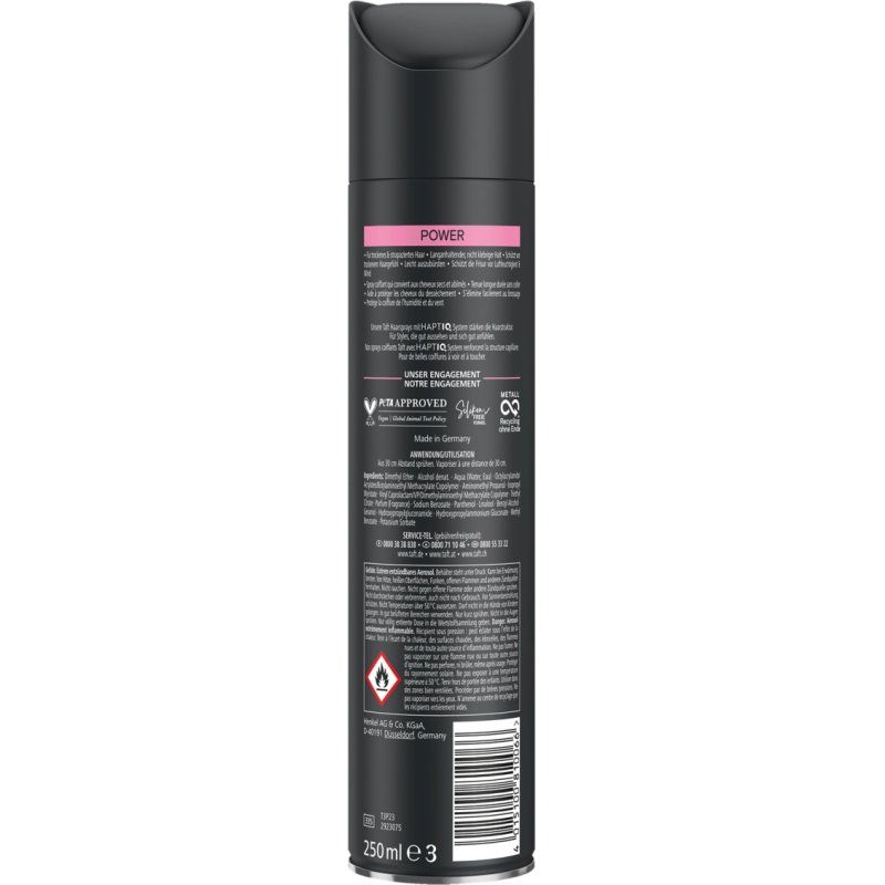 Schwarzkopf Taft 4015100810066 hair lotion & spray Hair spray Women 250 ml