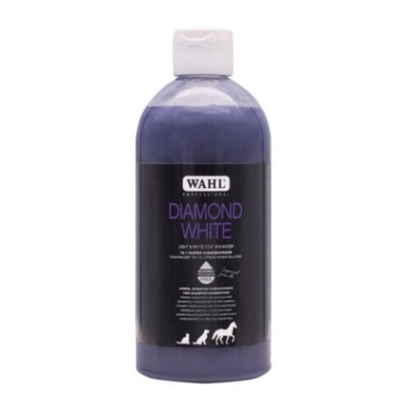 Wahl Pro Pet Diamond White Shampoo 500ml - Shampoo for White or Light Hair