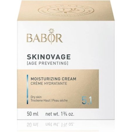 BABOR Skinovage Moisturizing Cream with Hyaluronic Acid for Normal to Dry Skin 24 Hour Moisture Non-Comedogenic