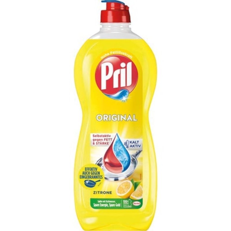 Pril Dishwashing Liquid 675ml Lemon - Effective Cleaning Power