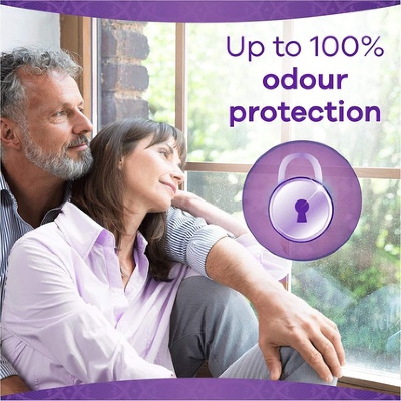 Always Dailies Extra Protect Panty Liners Large with Absorbent Core 52 Count