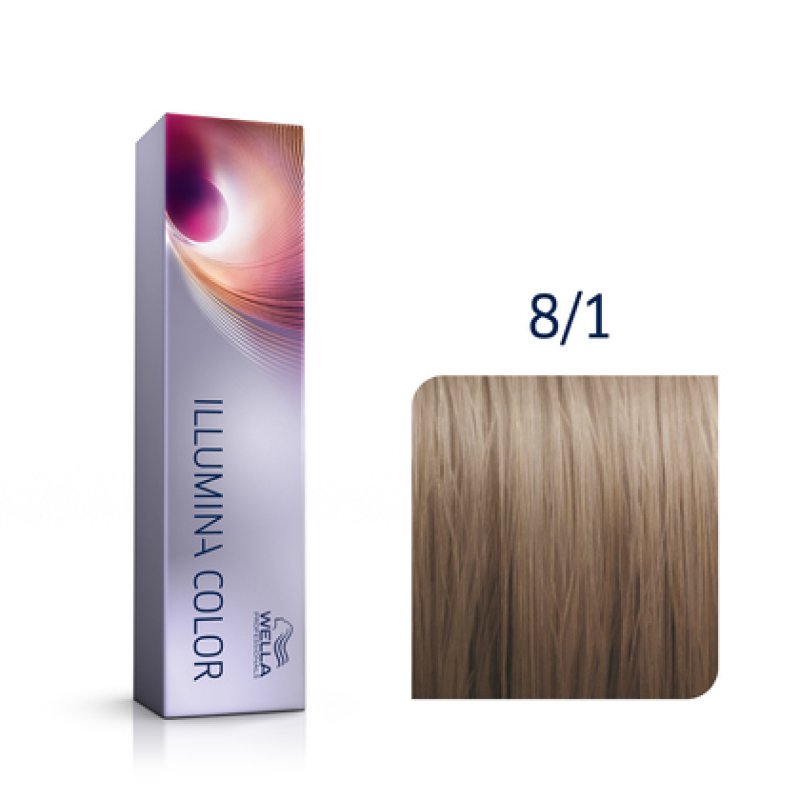 Wella Illumina Color 8/1 Blond Clair Cendré 60 ml